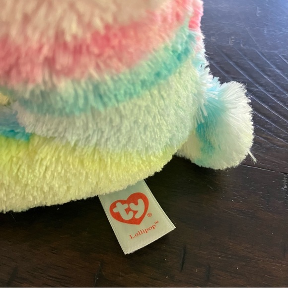 3/$18 - Ty Beanie Boos | Lollipop the Bunny Rabbit stuffed animal - Picture 7 of 7